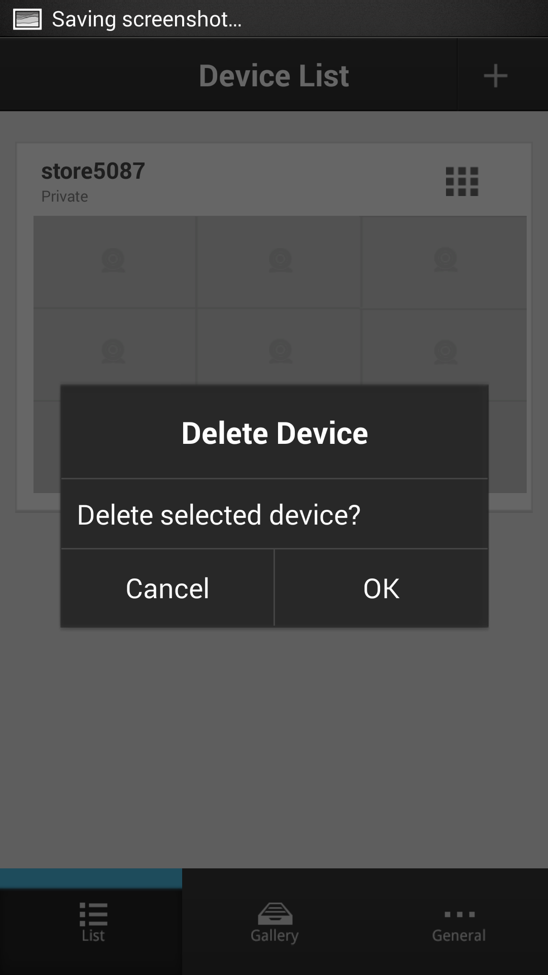 android delete device